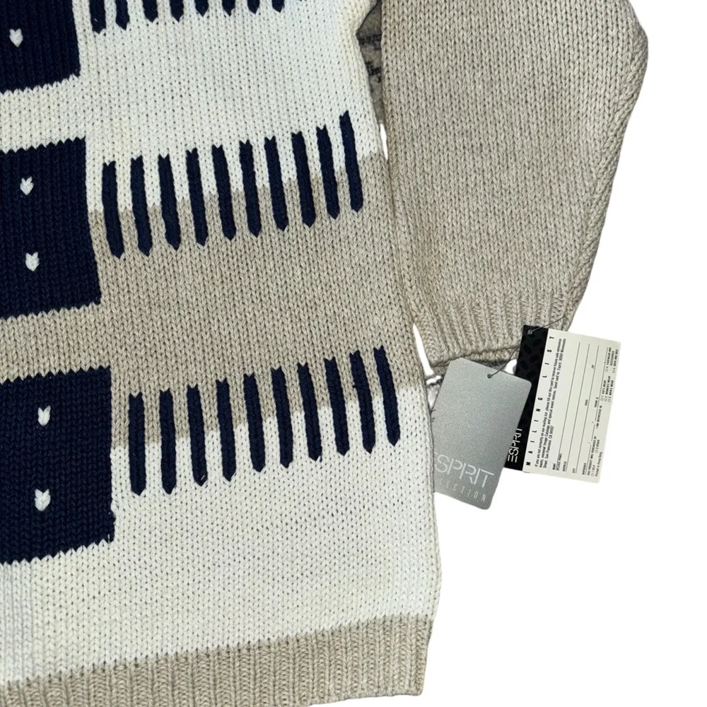 Espirit Collection vintage sweater New with tags Large